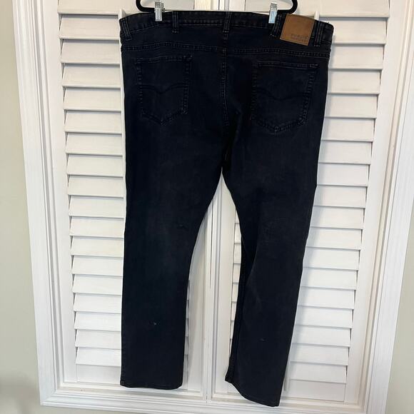 Public Record Black Slim Fit Size 44x32 - Picture 2 of 10